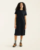 Roots Amelia Midi Dress in Black