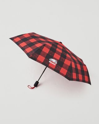 Roots Umbrella in Cabin Red
