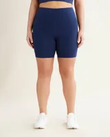 Roots Restore Bike Short 7 Inch in True Navy