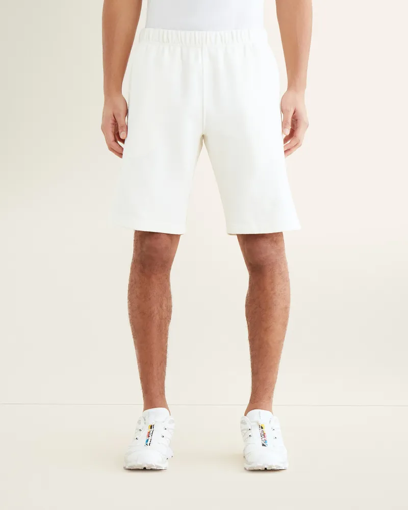 Roots Organic Original Sweatshort 10.5 Inch in Egret