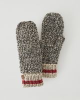 Roots Kid Chunky Cabin Mitt in Grey Oat Mix