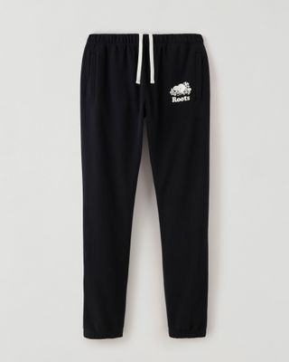 Roots Organic Original Sweatpant Tall (33.5 Inch Inseam) in Black