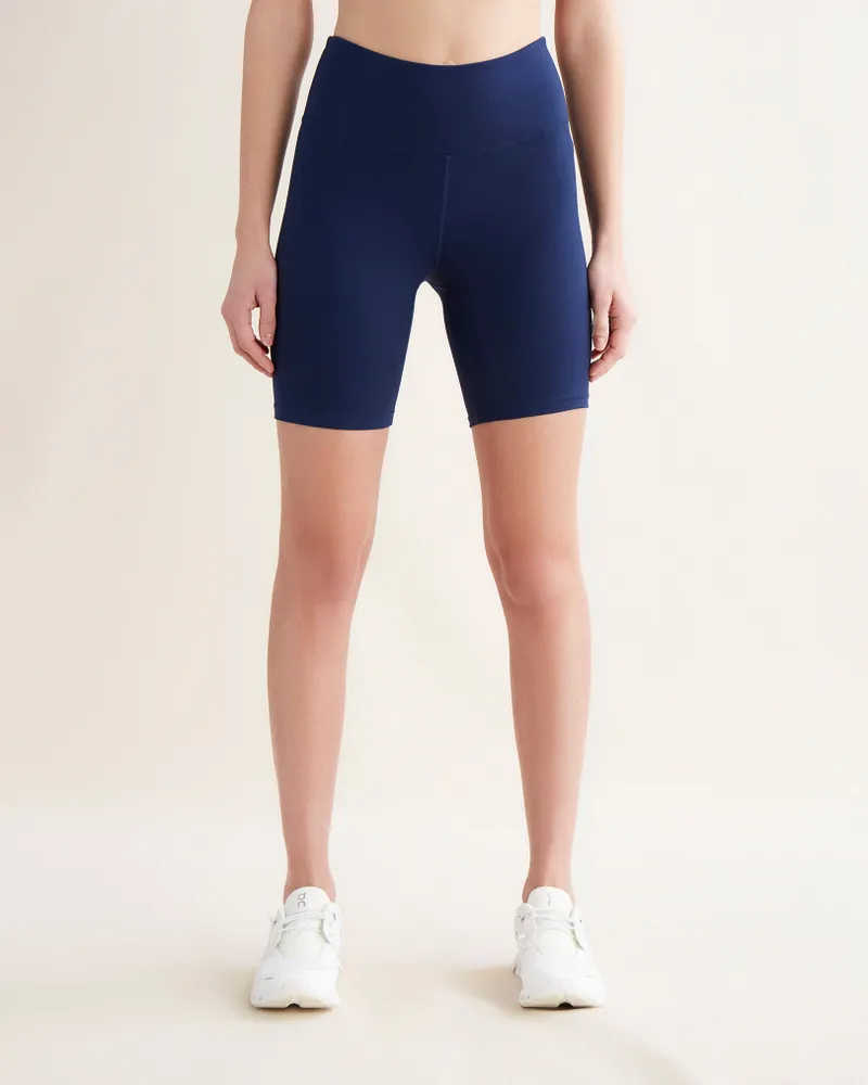 Roots Restore Bike Short 9 Inch in True Navy