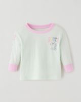 Roots Baby Play Graphic T-Shirt in Hint Of Mint