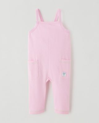 Roots Baby Play Dungaree in Lilac Bloom