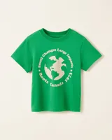 Roots Toddler Changes T-Shirt in Kelly Green