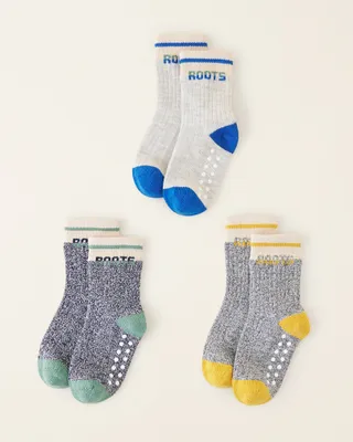 Kid Classic Cabin Ankle Sock 3 Pack