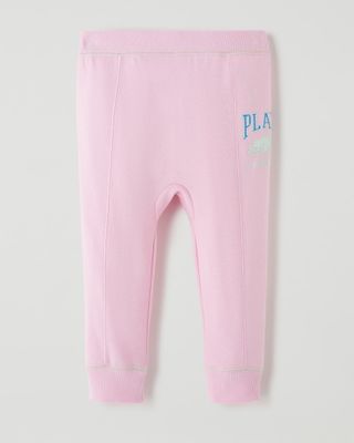 Roots Baby Play Pintuck Sweatpant in Lilac Bloom