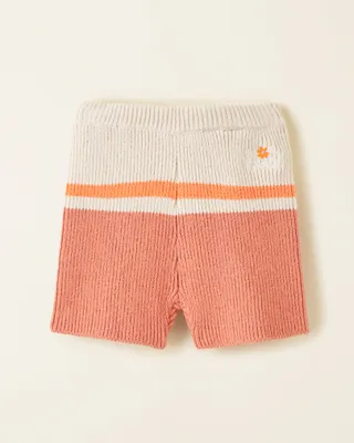 Roots Toddler Girl's Sweater Knit Short in Canyon Clay