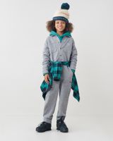 Roots Kids Cozy Jumpsuit in Salt/Pepper