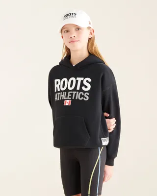Roots Kids Athletics Kanga Hoodie Jacket in Black