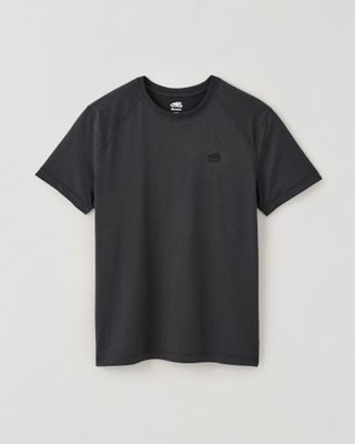 Roots Renew Short Sleeve T-Shirt in Charcoal Pepper