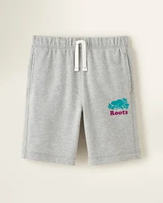 Roots Kids Original Short Pants in Grey Mix