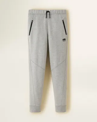 Roots Boy's Active Journey Jogger Pants in Grey Mix