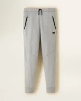 Roots Boy's Active Journey Jogger Pants in Grey Mix
