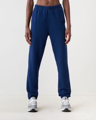 Roots Organic Cooper High Waisted Sweatpant in True Navy