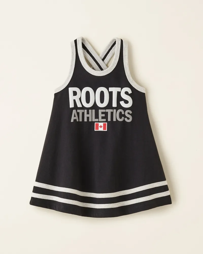Roots Baby Athletics Tank Dress in Black
