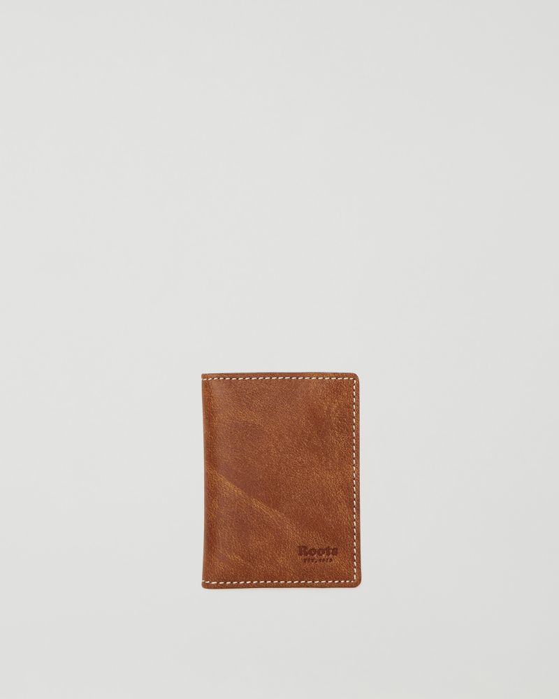 Roots Card Case With ID Tribe in Natural