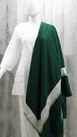 Pure Pashmina Shawl with Silver Tilla Work (ONE OF A KIND
