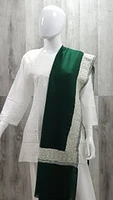 Pure Pashmina Shawl with Silver Tilla Work (ONE OF A KIND