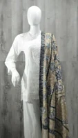 Pure Pashmina Kalamkari Shawl (ONE OF A KIND) extra large