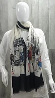 Cashmere Paris Scarf