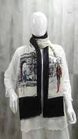 Cashmere Paris Scarf