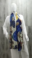 Cashmere Waves & Starry Night Scarf / Stole