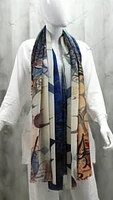 Cashmere Calligraphy Shawl