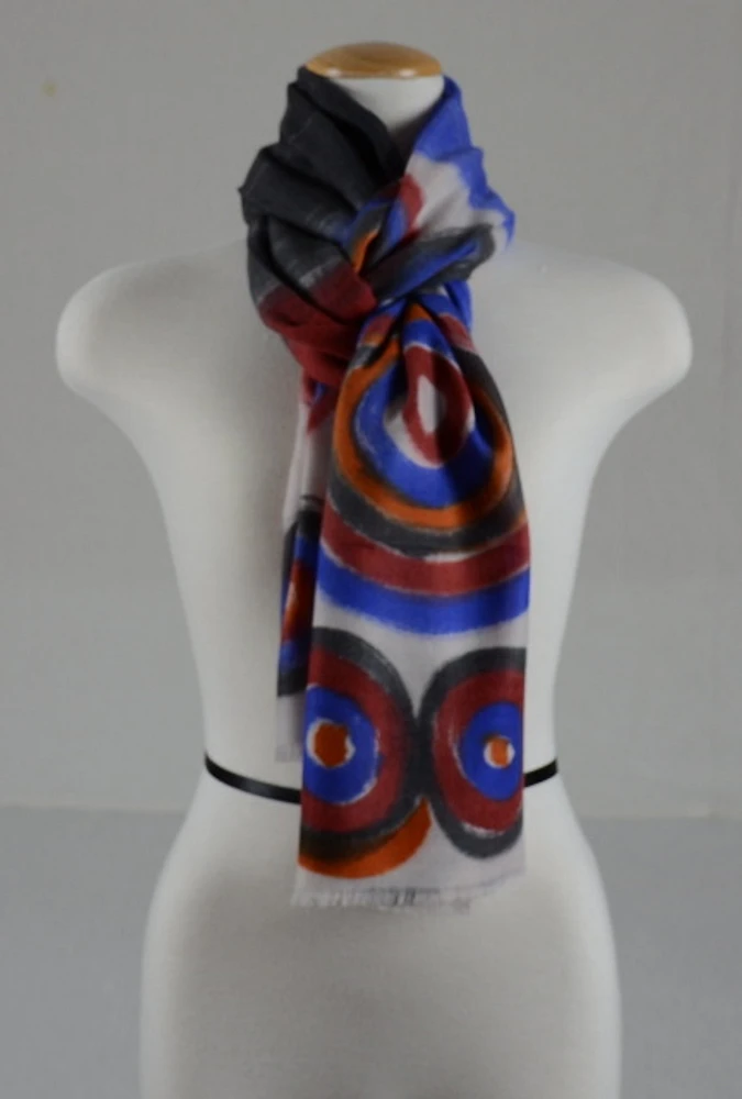 Circles & Stripes Marble Stole