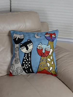 Whimsical 4 Cats