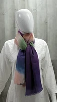 Shawl Ombre hand painted