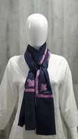 Pure Pashmina Stole Sozni Hand Embroidered (ONE OF A KIND