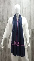 Pure Pashmina Stole Sozni Hand Embroidered (ONE OF A KIND