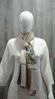 Pure Pashmina Kalamkari Stole Hand Embroidered (ONE OF A KIND