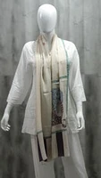 Pure Pashmina Kalamkari Stole Hand Embroidered (ONE OF A KIND