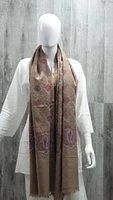 Pure Pashmina Towel with Sozni Work (ONE OF A KIND)