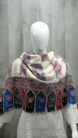 Pure Pashmina Towel with Kalamkari Work (ONE OF A KIND)