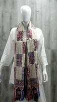 Pure Pashmina Towel with Kalamkari Work (ONE OF A KIND)