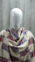 Pure Pashmina Towel with Kalamkari Work (ONE OF A KIND)