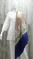 Pure Pashmina Shawl with Sozni hand embroidered