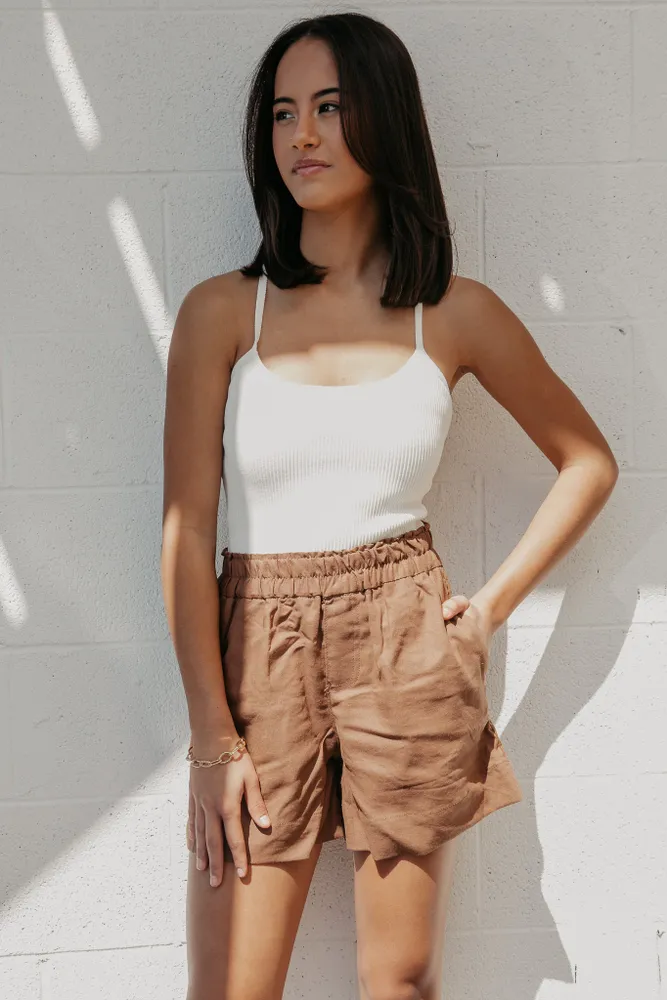 Miranda Linen Shorts