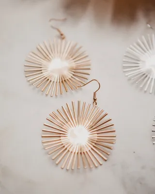 Boho Sunburst Earrings