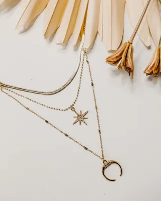 Layered Northern Star Necklace