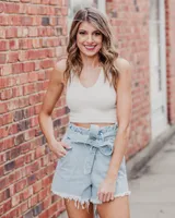 Soaking Up Rays Cropped Top