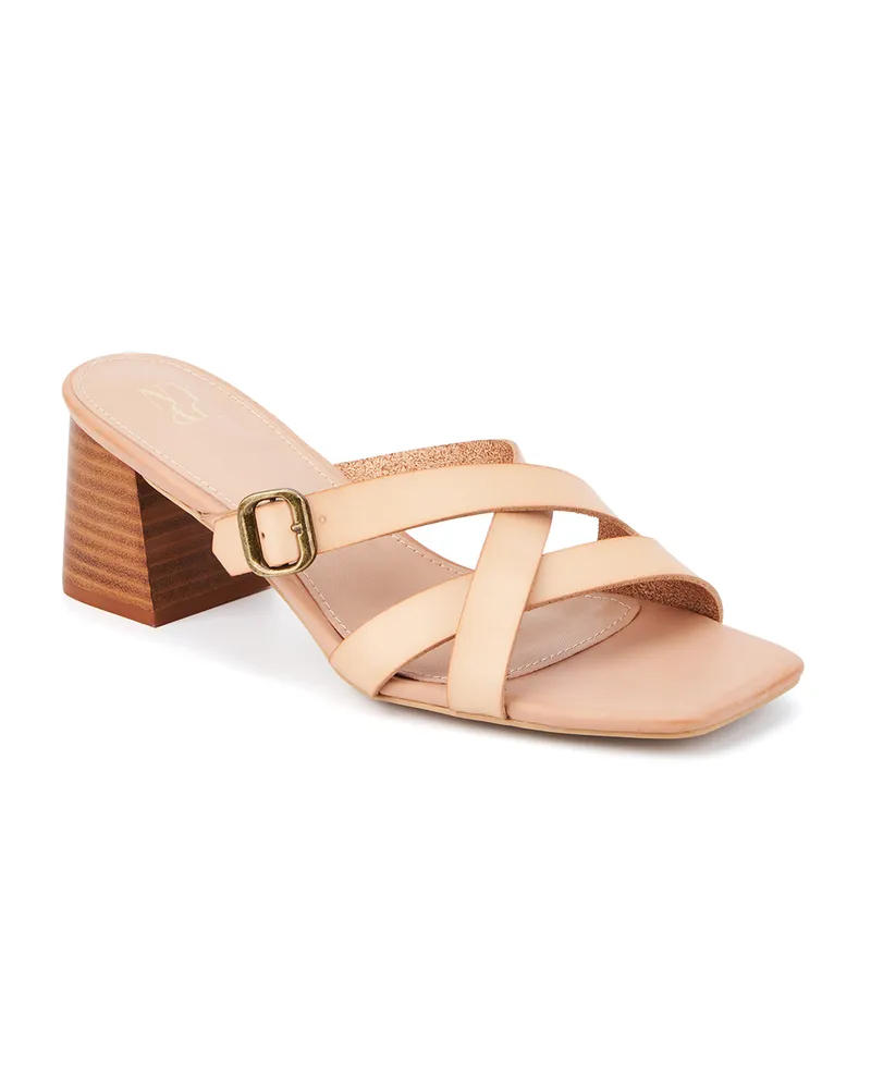 New York & Company Women's Katie T-Strap Sandals