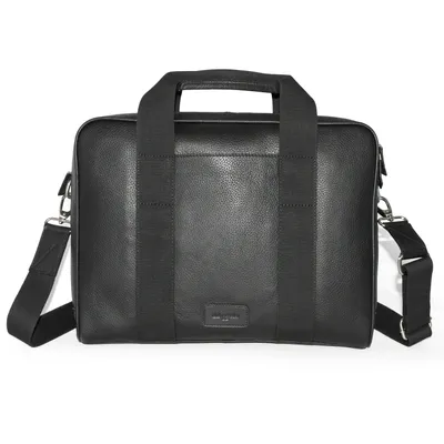 Club Rochelier Leather Top Handle Briefcase