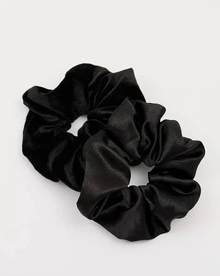 Velvet and Satin Scrunchies