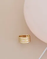 Large Ring with Small Stone