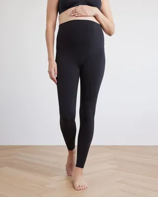 RW&CO. - Over-the-Belly Band Soft Touch Legging Thyme Maternity